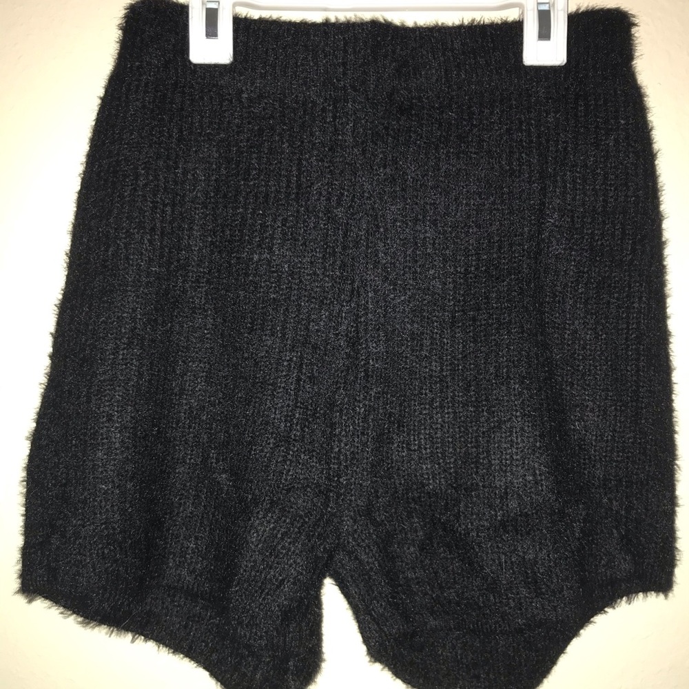 Fuzzy lounge shorts